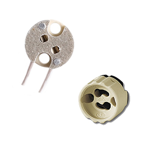 PATIKIL E14 lampfitting, 4 stuks ronde schroefbasis lamphouder licht vervanging sokkels voor halogeen CFL lamp, zwart