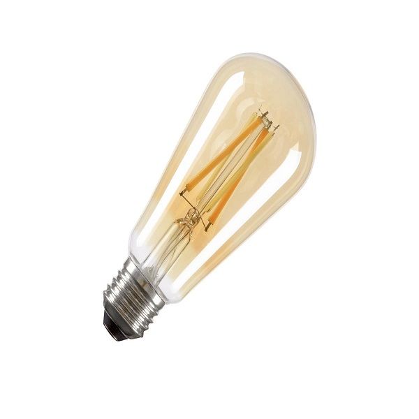 SLV 1010484 Connect LED lamp ST19 7W E27 940-922 4000K-2200K goud Tunable white Zigbee E27 7W goud 300° dimbaar