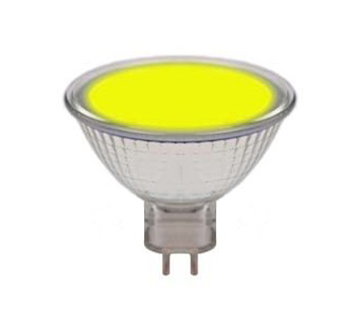 Halogeenlamp MR16 50mm 35W 12V GU5.3 38° geel