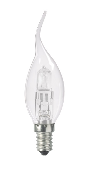 Sylvania Eco kaars 18W E14 230V BXS35 bentip helder