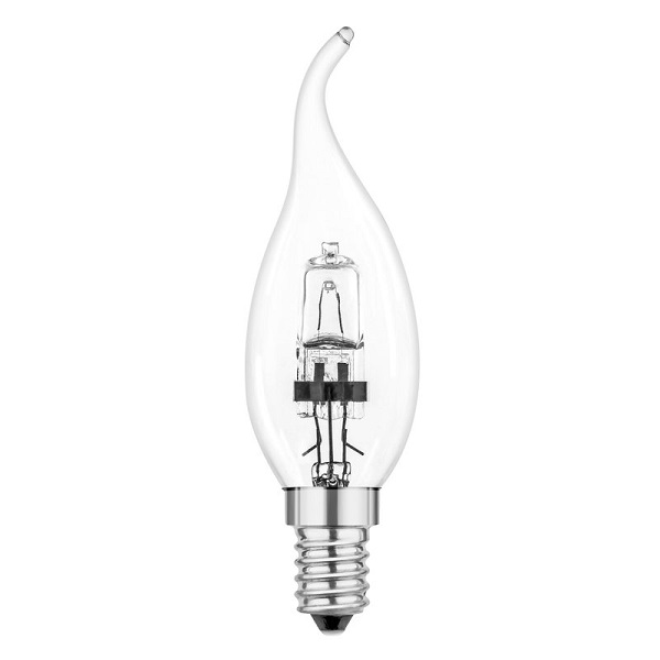 Eco kaarslamp 18W E14 230V BXS35 tip