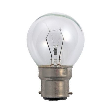 Ovenlamp 40W B22d 230V 300° kogel helder
