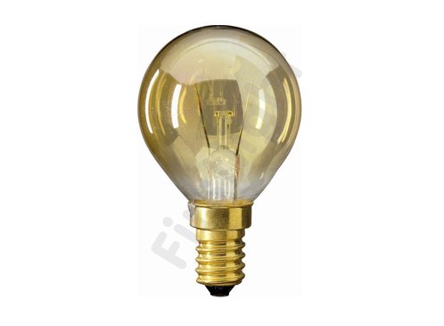 Philips deco kogellamp 40W E14 230V P45 goud