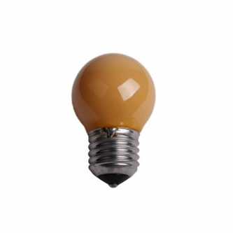 Kogellamp 25W E27 230V oranje