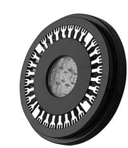 Interlight IL-11X1225P4D LED 12W AR111 GU10 230V dimbaar 25° 2800K