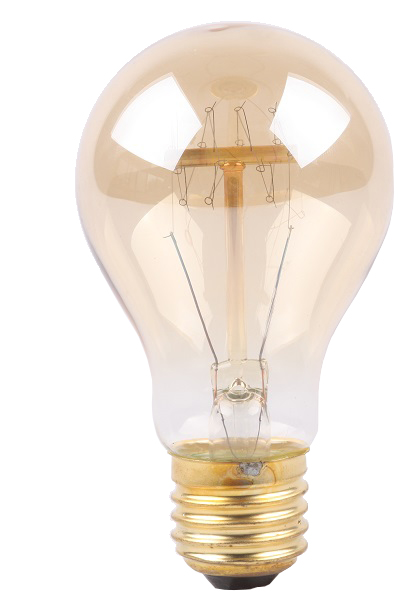 Nordlicht decospiraal normaallamp 40W E27 230V Gold tint