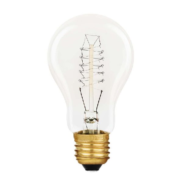 Nordlicht decospiraal normaallamp 40W E27 230V goud