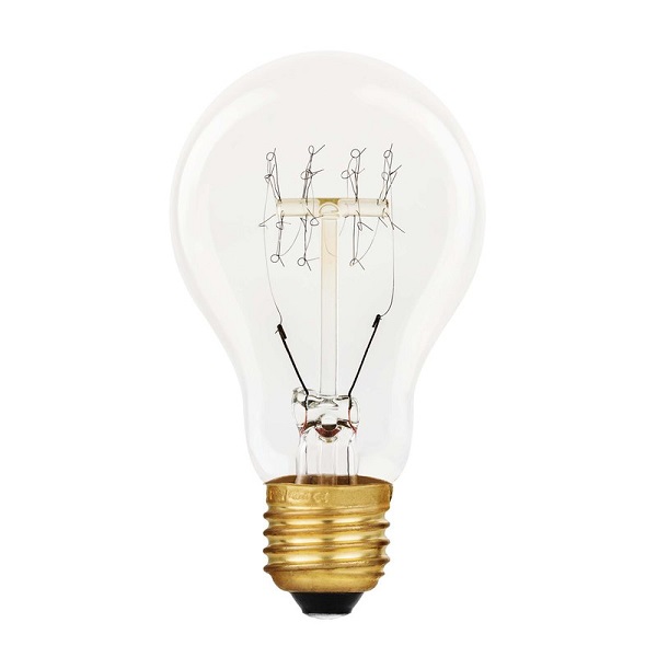 Nordlicht decospiraal normaallamp 60W E27 230V helder