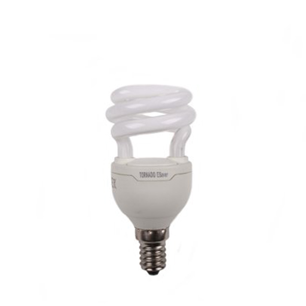 Philips Tornado Performance spaarlamp 8W 827 E14 220-240V
