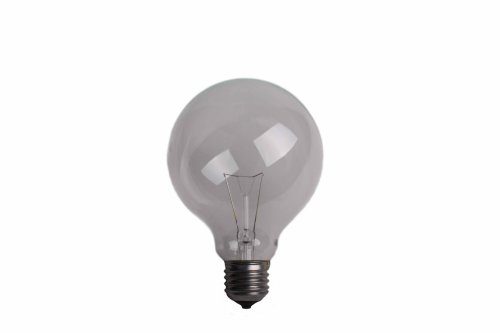 Globe lamp 40W E27 230V 95mm versterkte constructie helder-clara