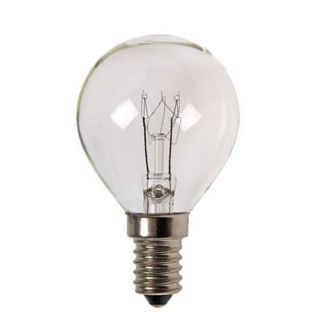 Ovenlamp kogel 40W E14 230V 300° helder