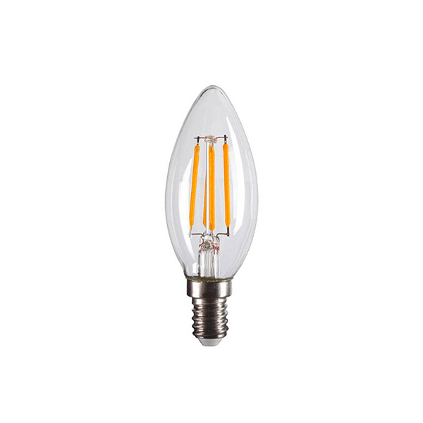SLV 1005284 LED kaarslamp 4,2W 2700K kleur 927 E14 helder dimbaar