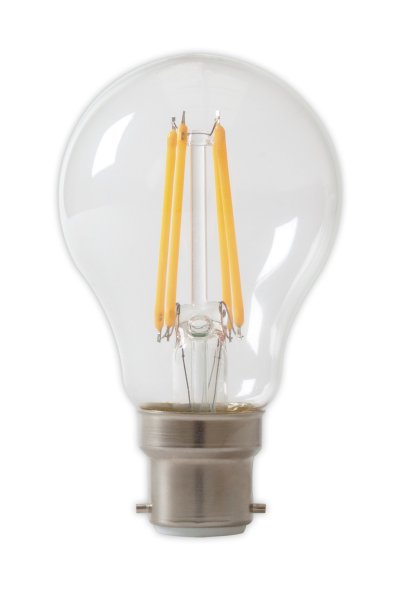 Calex filament LED normaallamp A60 7W B22 240V 2700K kleur 827 helder dimbaar