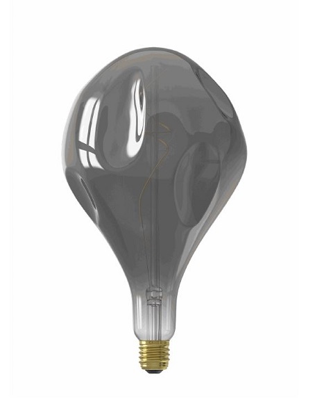 Calex Organic Giant filament LEDlamp XXL 6W E27 240V 2100K kleur 821 titanium dimbaar