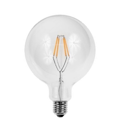 SPL filament LED globelamp 125mm 4W E27 230V 2200K kleur 922 helder dimbaar