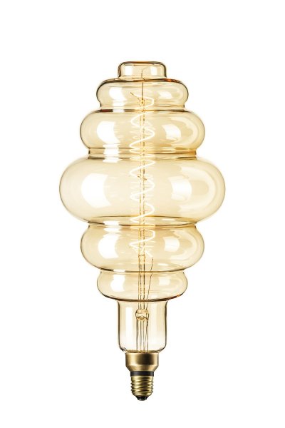 Calex Paris flexLED filament LEDlamp XXL 6W E27 240V 2200K kleur 822 goud dimbaar