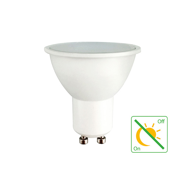 Bailey LEDspot ES50 4,5W GU10 230V 2700K kleur 827 120° niet dimbaar met ingebouwde schemerschakelaar