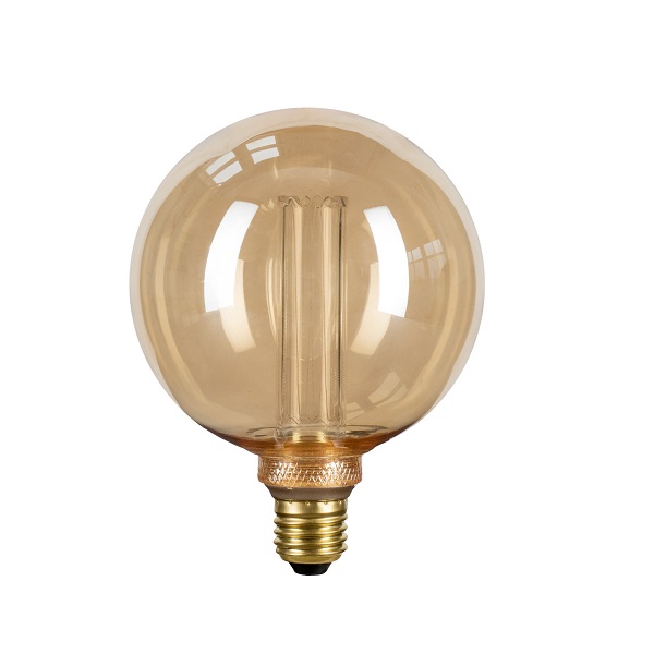 Bailey Glow LED globelamp 125mm 4W E27 230V 1800K kleur 818 goud niet dimbaar