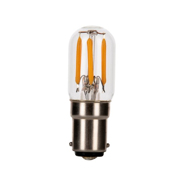 Bailey T20x60 LED filament buislamp 2,5W Ba15d 230V 827 2700K helder dimbaar