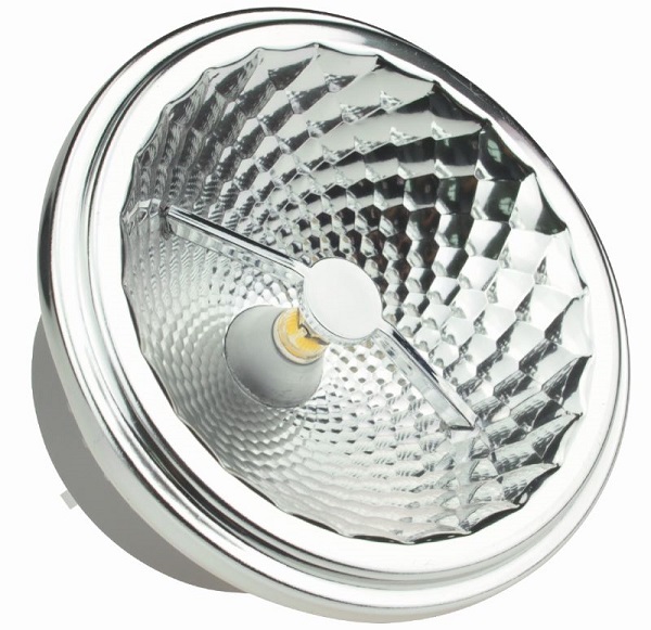Tronix 175-314 LEDspot AR111 12W G53 12V 2700K kleur 827 24° dimbaar