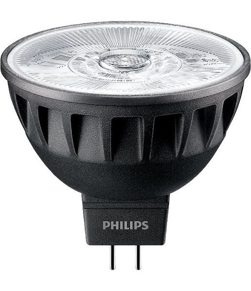 Philips Master ExpertColor LEDspot MR16 6,7W=35W GU5.3 12V 2700K kleur 927 24° dimbaar