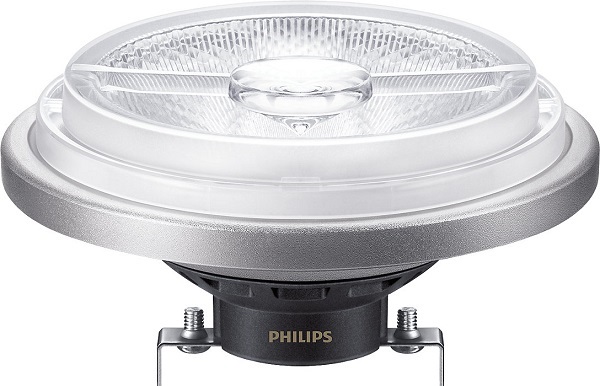 Philips Master ExpertColor LEDspot AR111 14,8W=75W G53 12V 2700K kleur 927 45° dimbaar