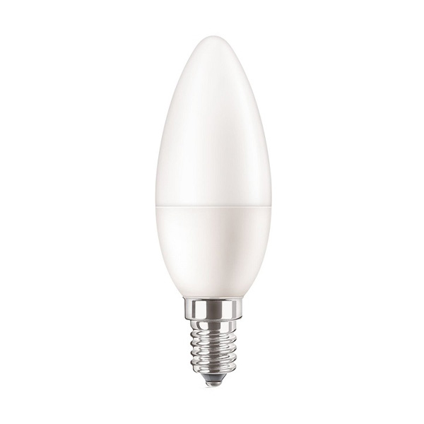 Philips CorePro LED B35 kaarslamp 5W=40W E14 220V-240V 840 mat niet dimbaar