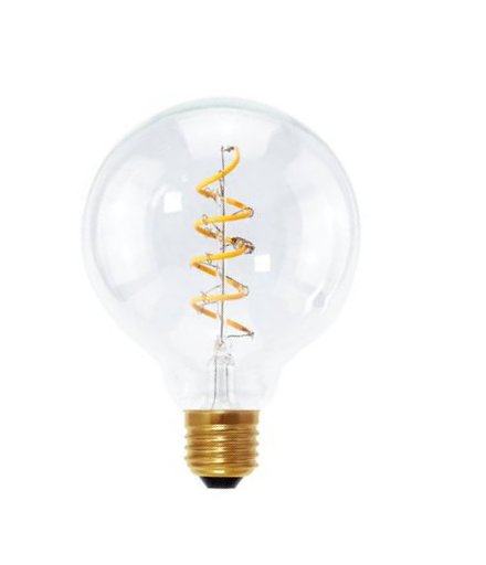 Bailey William flexLED filament LED globelamp 95mm spiraled 4W E27 230V 2200K kleur 922 helder dimbaar