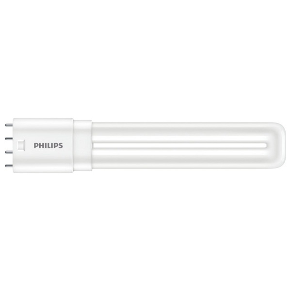 Philips CorePro LEDlamp PL-L HF 8W=18W 2G11 4P (4-pins) 4000K kleur 840 niet dimbaar