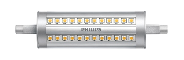 Philips CorePro LEDlinear LEDlamp 14W=120W R7s 117mm 220V-240V 3000K kleur 830 dimbaar