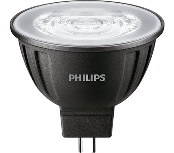 Philips Master LEDspot MR16 LV 8W-50W GU5.3 12V 3000K kleur 830 24° dimbaar