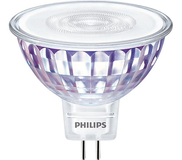 Philips Master LEDspot MR16 LV 7W=50W GU5.3 12V 2700K-2200K kleur 827-822 36° DimTone dimbaar