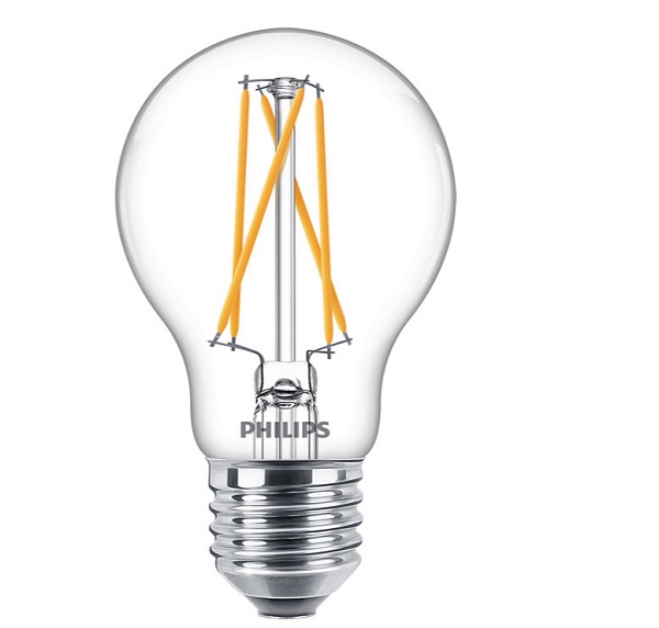 Philips Classic filament LED normaallamp DT 6,7W=40W E27 220V-240V 2700-2200K kleur 927-922 helder A60 dimbaar
