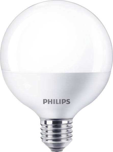 Philips LED Globelamp G95 95mm 16,5W=100W E27 230V 2700K kleur 827 mat niet dimbaar