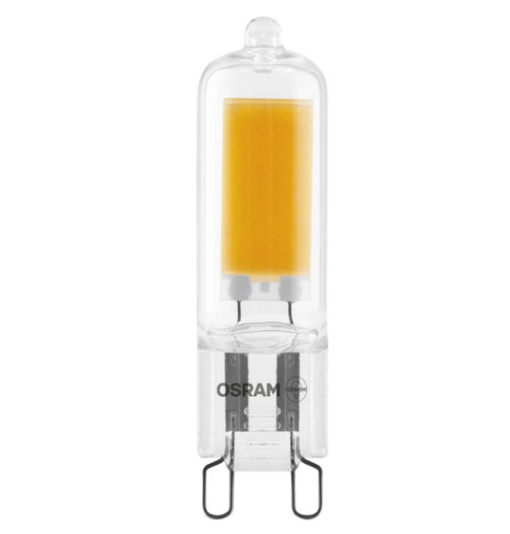 Osram Base LEDlamp Pin G9 2W=20W G9 220V-240V 2700K kleur 827 niet dimbaar