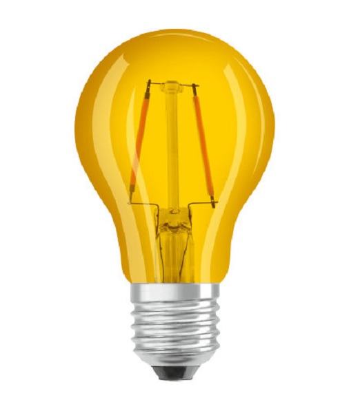 Osram Star Deco Classic A filament LED normaallamp 2,5W=15W E27 220V-240V 2200K kleur 622 geel niet dimbaar