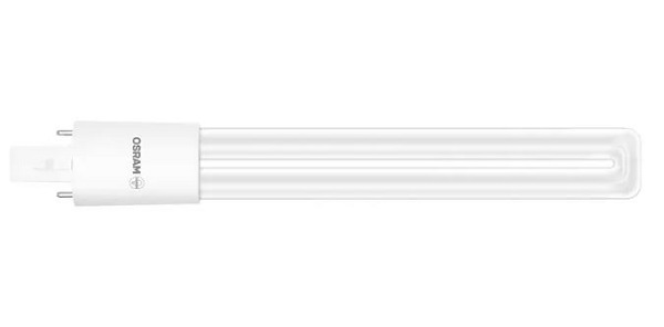 Osram Dulux S LEDlamp EM 6W=11W G23 2P (2-pins) 3000K kleur 830 niet dimbaar