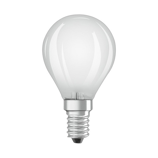 Osram LED Star Classic P 40 filament LED kogellamp 4W=40W E14 220V-240V 827 mat niet dimbaar