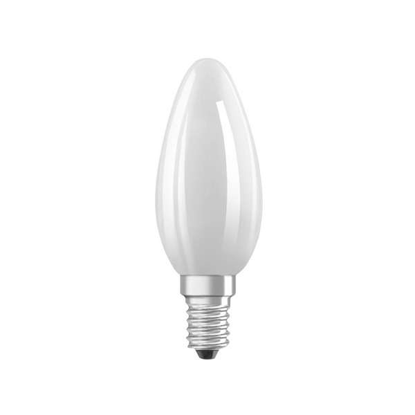 Osram Parathom Retrofit Classic B LED kaarslamp 5,5W=60W E14 220V-240V 2700K kleur 827 B35 mat dimbaar