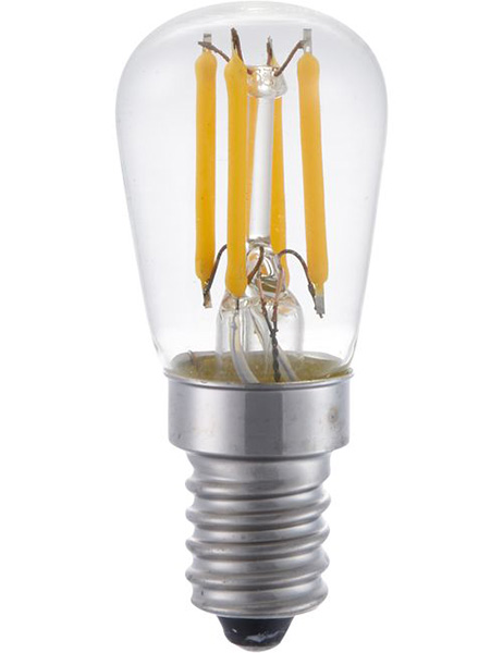 SPL Pygmy filament LED buislamp 3W E14 230V 2700K kleur 927  helder dimbaar