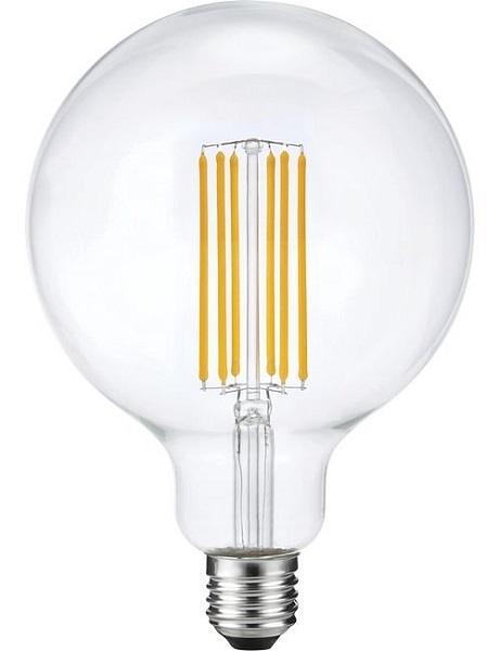 SPL filament LED globelamp 125mm 6W E27 230V 922 2200K helder dimbaar