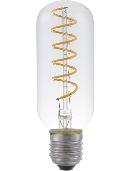 SPL filament flexLED buislamp AX 4,5W E27 230V 2200K kleur 922 45x130mm helder dimbaar
