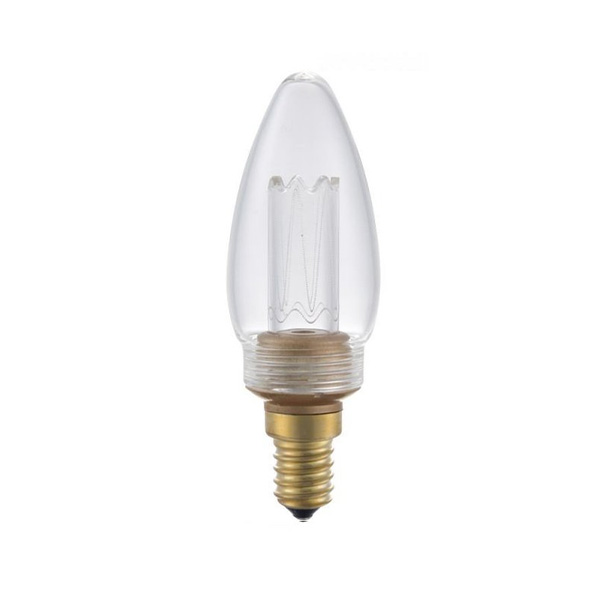 SPL Vintage LED kaarslamp 2,5W E14 230V 2000K kleur 820 B35 helder dimbaar