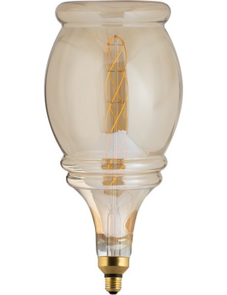 SPL fil LEDlamp FleXBell 6W E27 230V 2000K kleur 920 goud dimbaar