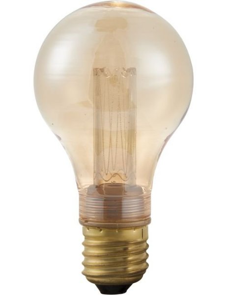 SPL Vintage LED normaallamp 2,5W=7W E27 230V 1800K kleur 818 goud dimbaar
