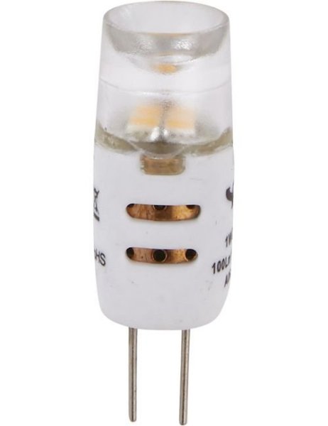 SPL LEDlamp 1W G4 12V 2700K kleur 827 helder dimbaar