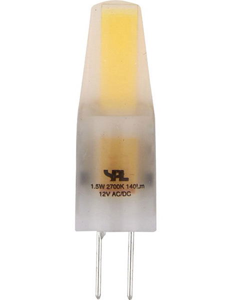 SPL LEDlamp 1,5W G4 12V 2700K kleur 827 mat dimbaar