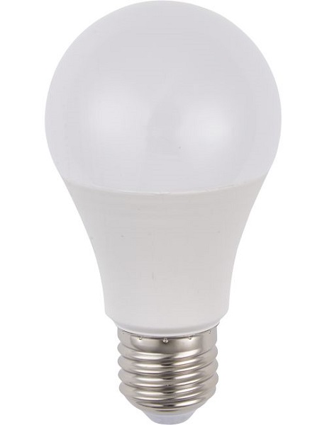 SPL LED normaallamp 9,5W=66W E27 100V-240V 6500K kleur 865 mat niet dimbaar
