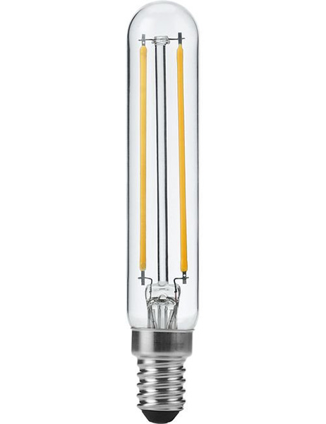 SPL filament LED buislamp 4W E14 230V 2500K kleur 925 helder dimbaar