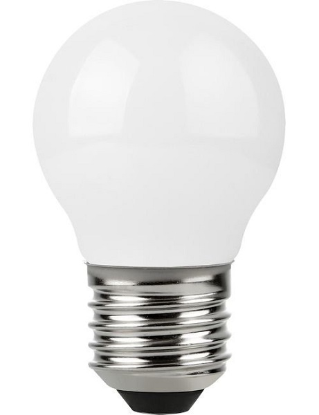 SPL filament LED kogellamp DimToWarm 5W=37W E27 230V 927-920 2700K-2000K opaal dimbaar